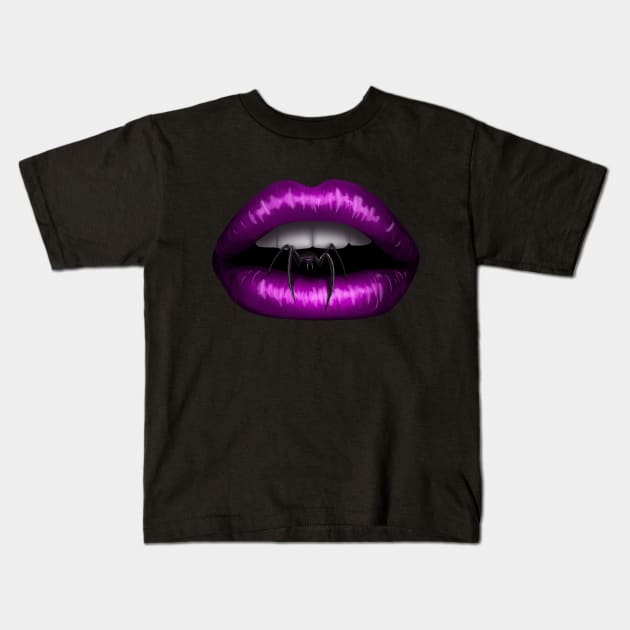 Gimme a Kiss Kids T-Shirt by randompixel